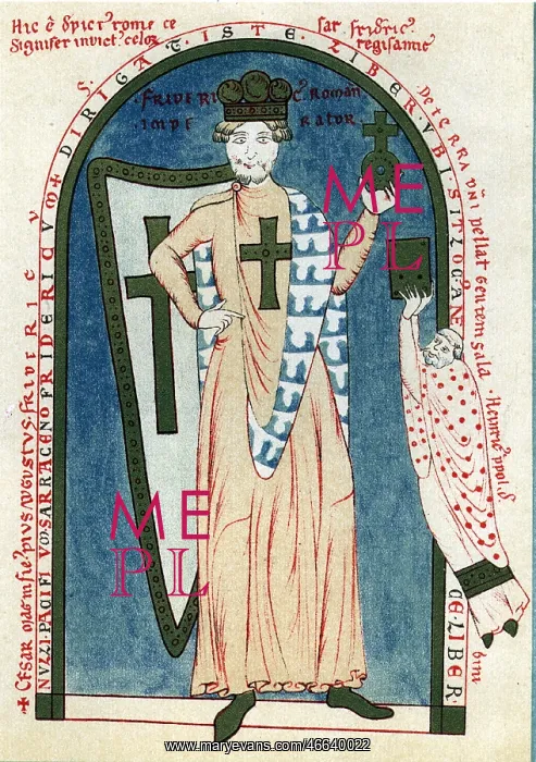 : Frederick I Barbarossa, circa 1122 - 10.6.1190 : Frederick I Barbarossa, circa 1122 - 10.6.1190