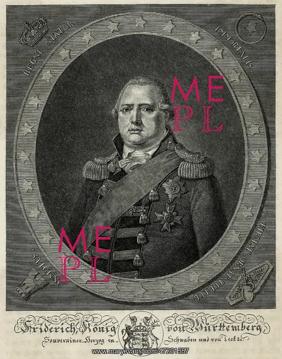 : FREDERICK I WURTTEMBERG : FREDERICK I WURTTEMBERG