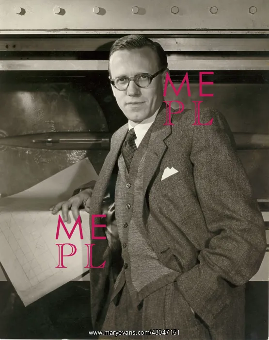 : Frederick Page in 1954 : Frederick Page in 1954