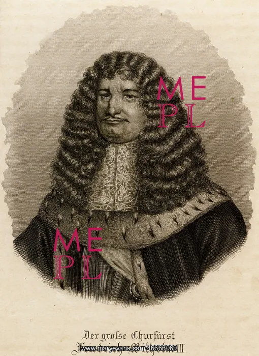 : Frederick William, 16.2.1620 - 9.7.1688, Great : Frederick William, 16.2.1620 - 9.7.1688, Great