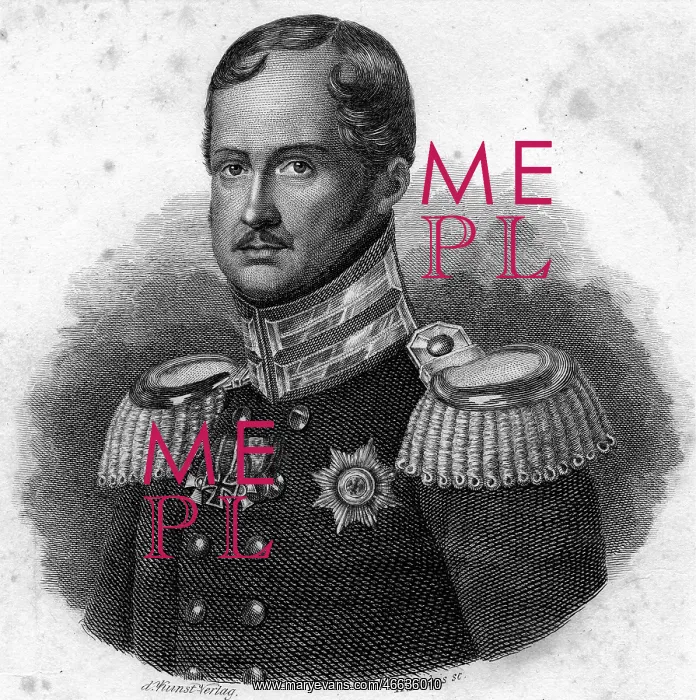 : Frederick William III, 3.8.1770 - 7.6.1840, King : Frederick William III, 3.8.1770 - 7.6.1840, King