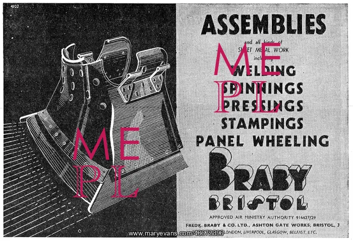 : Fredk Braby - Pressings, Stampings & Sheet Metal Work : Fredk Braby - Pressings, Stampings & Sheet Metal Work