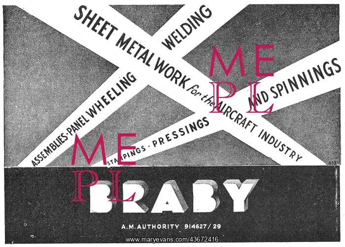 : Fredk Braby - Pressings, Stampings & Sheet Metal Work : Fredk Braby - Pressings, Stampings & Sheet Metal Work