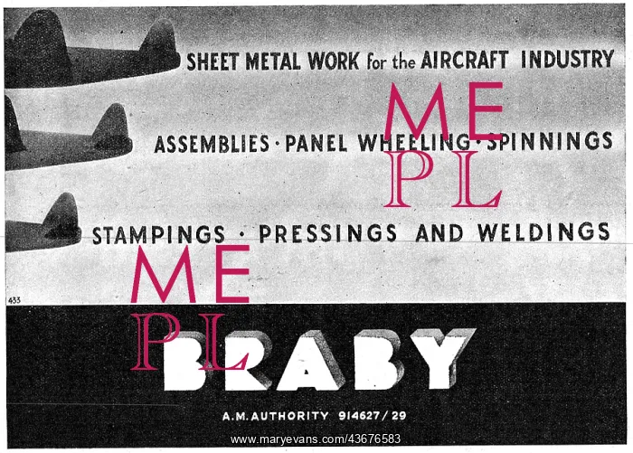 : Fredk Braby - Pressings, Stampings & Sheet Metal Work : Fredk Braby - Pressings, Stampings & Sheet Metal Work