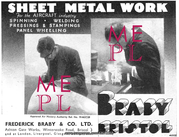 : Fredk Braby - Spinning, Welding & Sheet Metal Work : Fredk Braby - Spinning, Welding & Sheet Metal Work