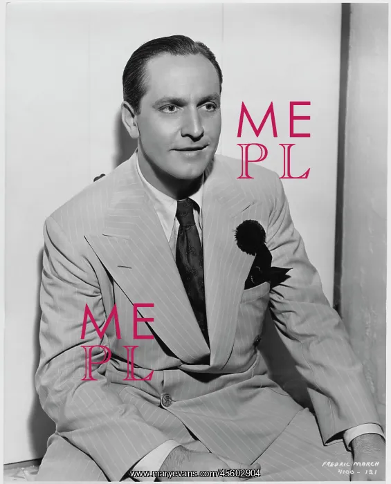 : Fredric March - actor - celebrity - man : Fredric March - actor - celebrity - man