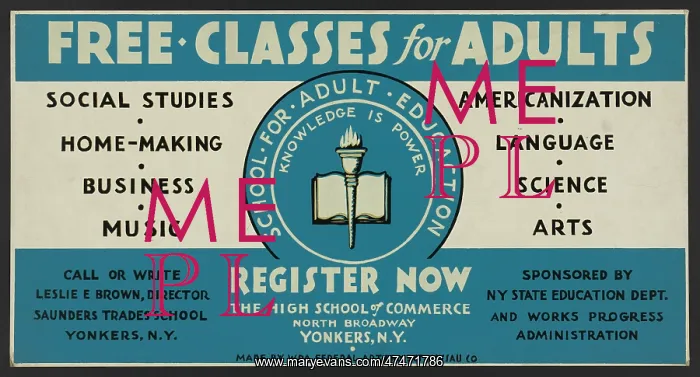 : Free classes for adults - register now : Free classes for adults - register now