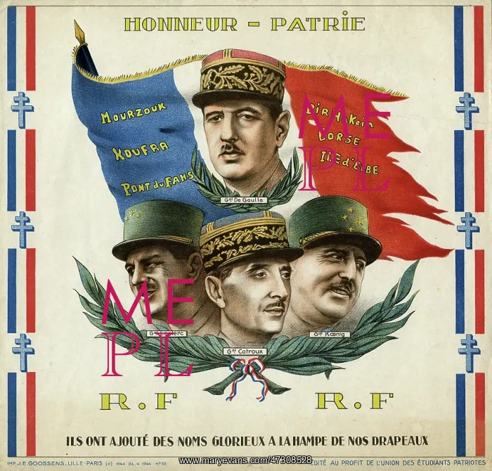  : FREE FRENCH GENERALS