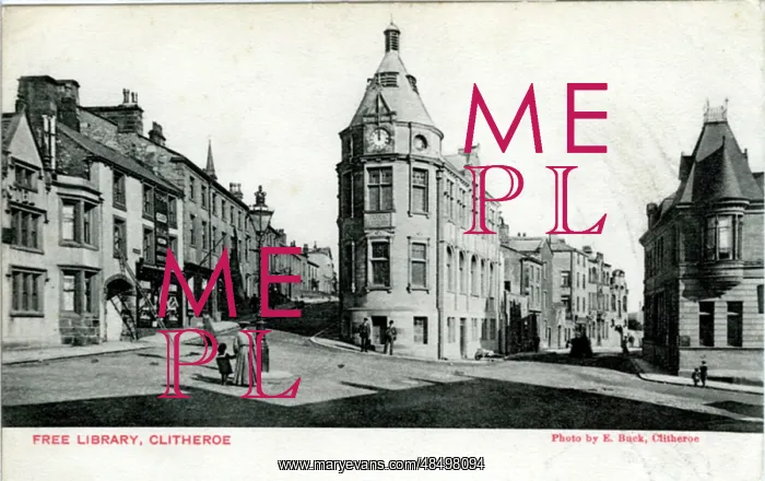 : Free Library, Clitheroe, Lancashire : Free Library, Clitheroe, Lancashire