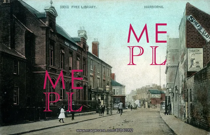 : The Free Library, High Street, Harborne : The Free Library, High Street, Harborne