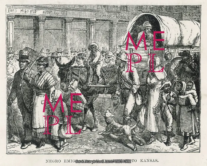 : FREED SLAVES MIGRATE : FREED SLAVES MIGRATE