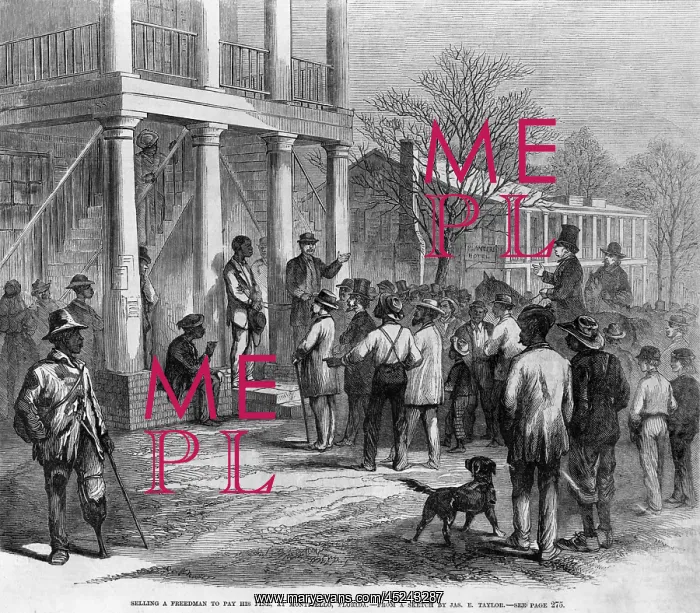: A freedman in Monticello, Florida was auctioned ? : A freedman in Monticello, Florida was auctioned ?