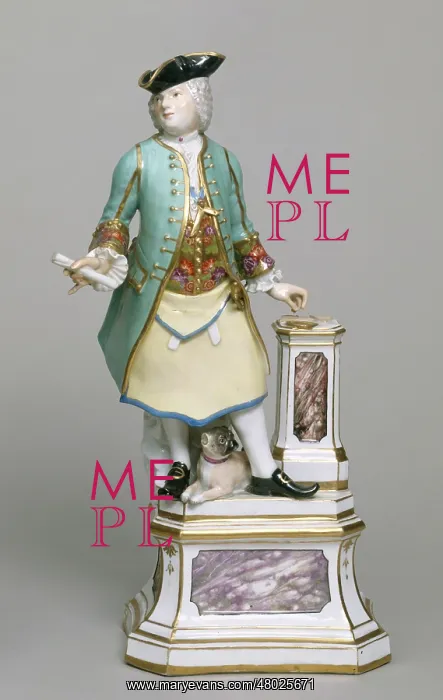 : Freemason with a bulldog : Freemason with a bulldog