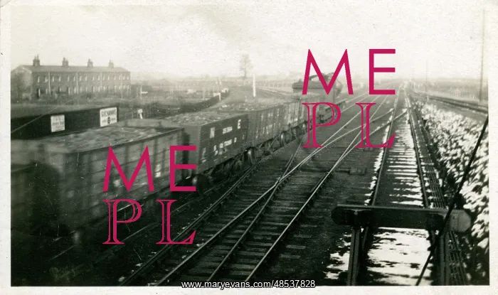 : Freight Train, Rillington, Yorkshire : Freight Train, Rillington, Yorkshire