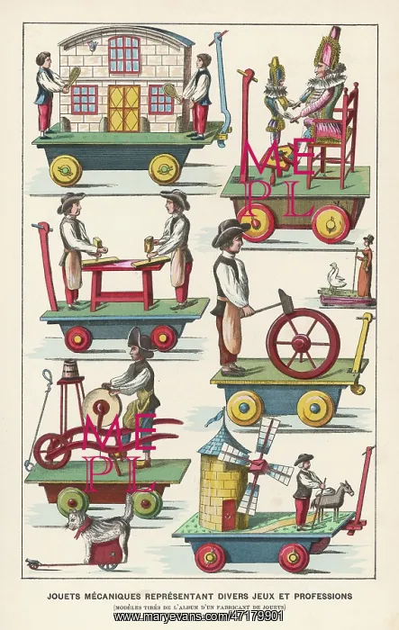 : French action toys, circa 1805 : French action toys, circa 1805