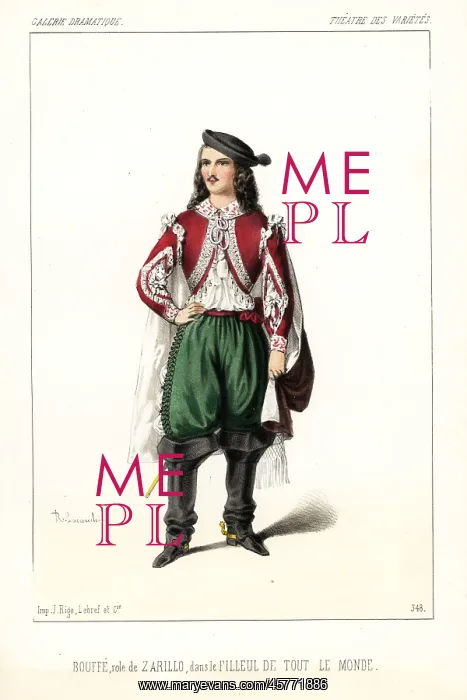 : French actor Hugues Bouffe as Zarillo in Le : French actor Hugues Bouffe as Zarillo in Le