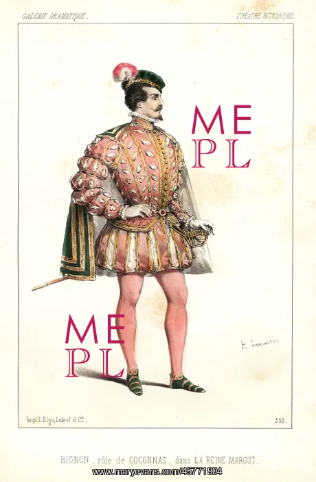 : French actor Louis-Thomas Bignon as Coconnas : French actor Louis-Thomas Bignon as Coconnas