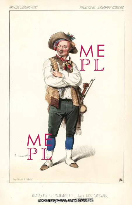 : French actor Matis as Charmoulu in Les Paysans : French actor Matis as Charmoulu in Les Paysans