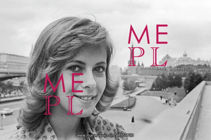 : French actress Claude Jade, 1971 : French actress Claude Jade, 1971