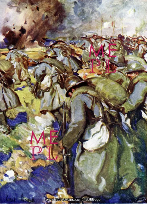 : French army in action, Western Front, WW1 : French army in action, Western Front, WW1