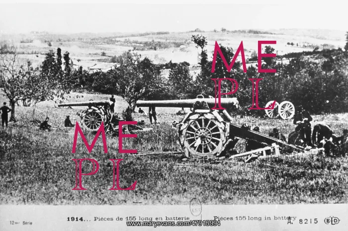  : French artillery WWI