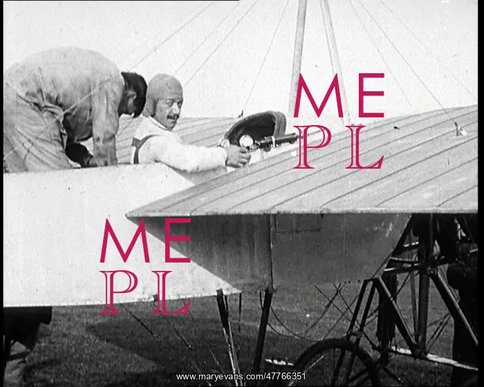 : French Aviator Adolphe Pegoud Being Strapped : French Aviator Adolphe Pegoud Being Strapped