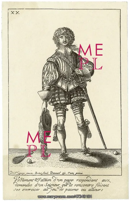 : FRENCH BALL-BOY / 1629 : FRENCH BALL-BOY / 1629