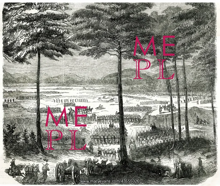 : French at the Battle of Atlixco : French at the Battle of Atlixco