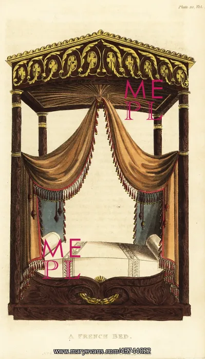 : A French bed imported from Paris : A French bed imported from Paris