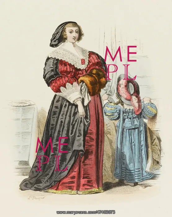: French Bourgeois Woman : French Bourgeois Woman