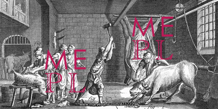 : French Butcher 1760 : French Butcher 1760
