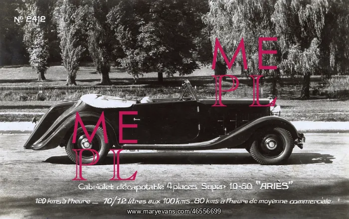  : French Cabriolet Aries Super 10 / 50