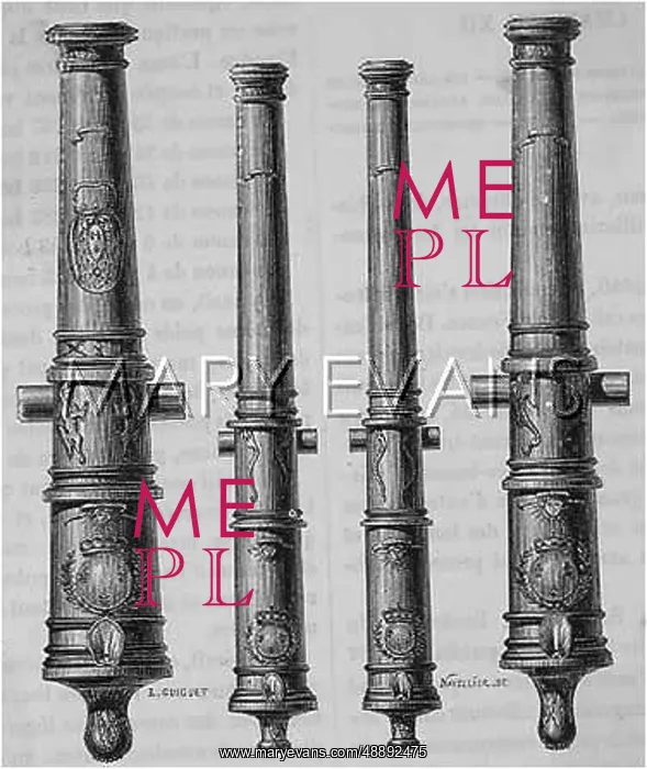  : FRENCH CANNONS / C17TH