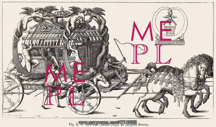 : French carriage, 16th century : French carriage, 16th century