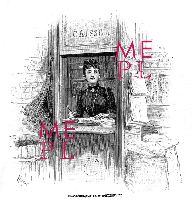  : FRENCH CASHIER 1890