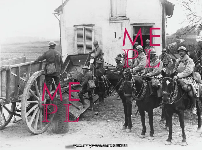 : French cavalry 1918 : French cavalry 1918