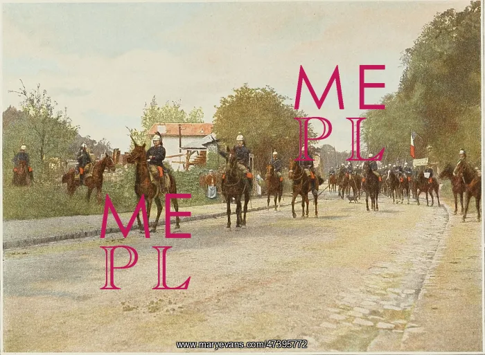 : FRENCH CAVALRY ADVANCE : FRENCH CAVALRY ADVANCE