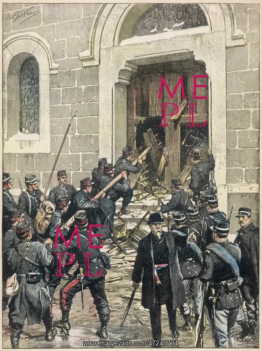 : FRENCH CHURCH ENTERED : FRENCH CHURCH ENTERED
