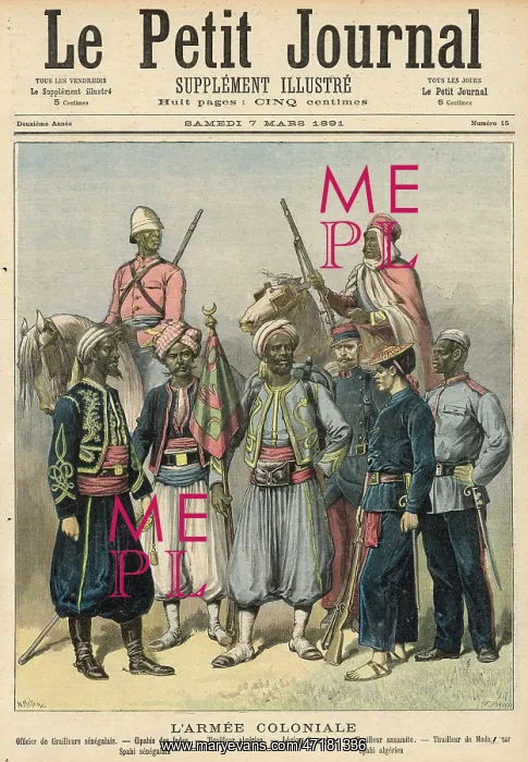 : FRENCH COLONIAL TROOPS : FRENCH COLONIAL TROOPS