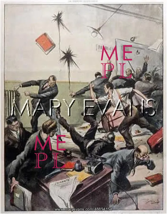 : FRENCH COMMUNIST FIGHT : FRENCH COMMUNIST FIGHT