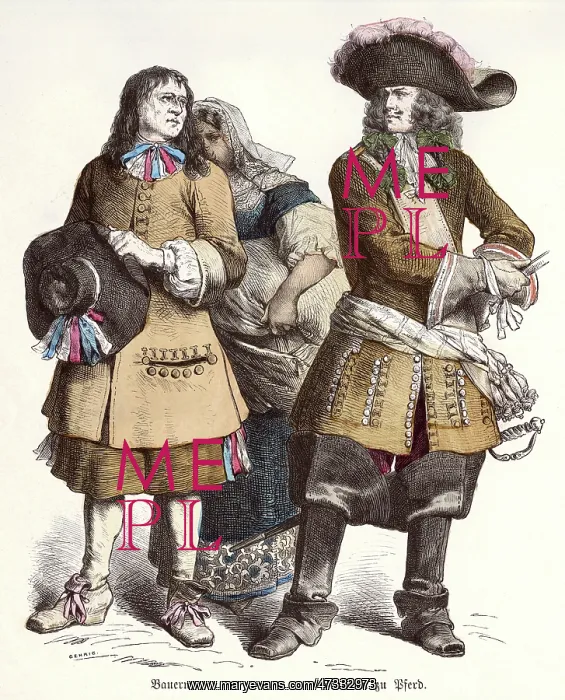 : French Costume Men 17th century : French Costume Men 17th century