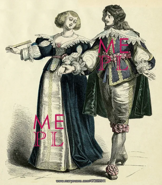 : French Couple 1650 : French Couple 1650