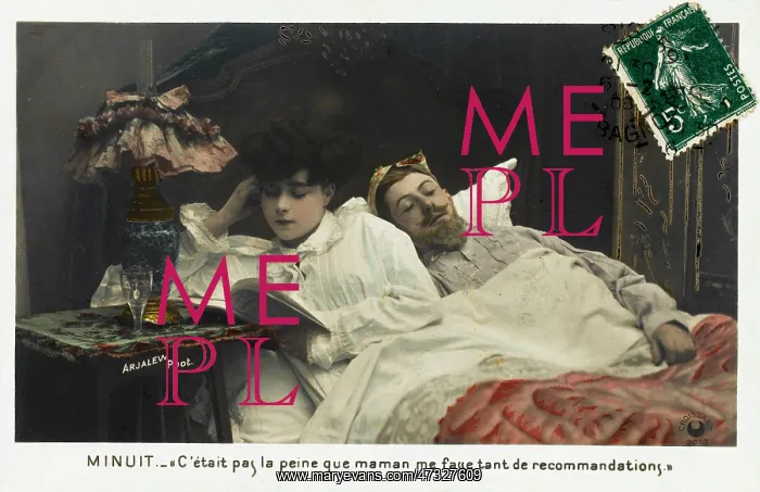 : FRENCH COUPLE IN BED : FRENCH COUPLE IN BED