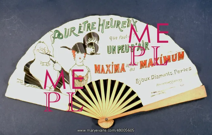 : French decorative fan : French decorative fan