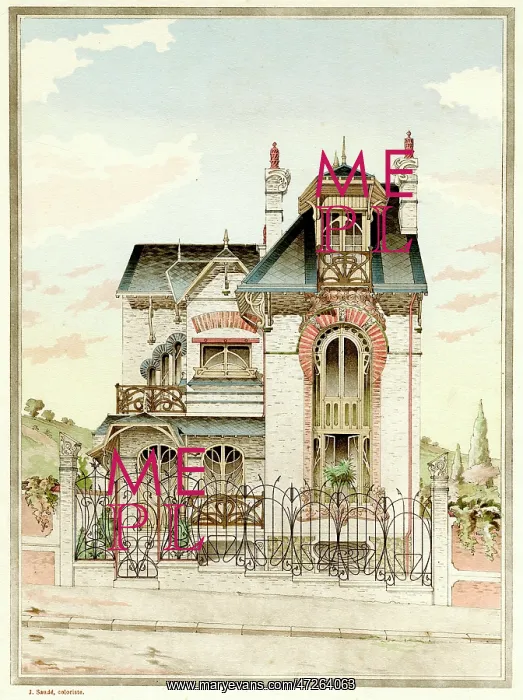 : FRENCH DOMESTIC BUILDING : FRENCH DOMESTIC BUILDING