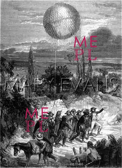 : French Entreprenant air balloon 1794 : French Entreprenant air balloon 1794