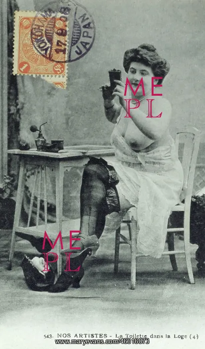 : French erotic postcard : French erotic postcard
