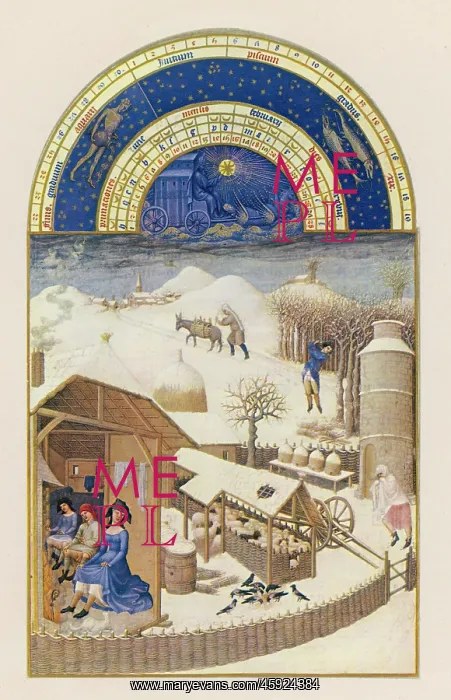  : FRENCH FARM IN WINTER