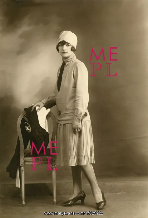 : FRENCH FASHION MID 1920S : FRENCH FASHION MID 1920S