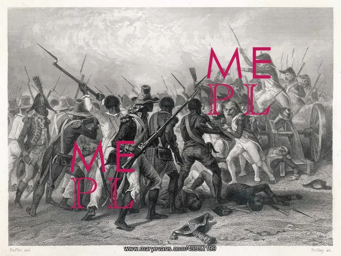  : French fighting Haitians in Haiti